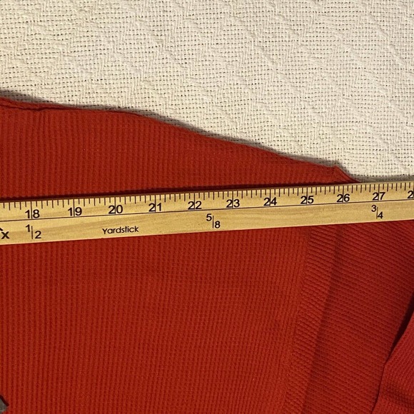 Thermal Waffle Knit Shirt Men’s Size XL B.A.T. Wear Long Sleeve - Picture 5 of 13